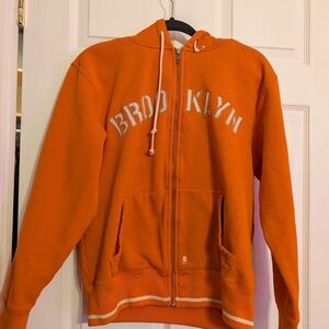 Brooklyn Industries Vibrant Orange Hoodie